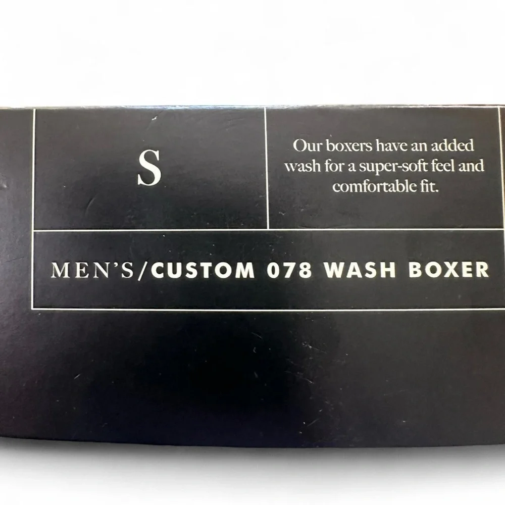 Banana Republic Men’s 078 Wash Boxer‎ Shorts Size Small
